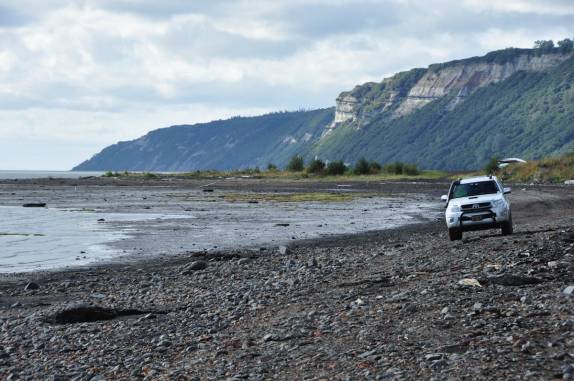 A fiona chega ao fim  do fim do fim da estrada, na região de Homer, na Península do Kenai, no sul do Alaska